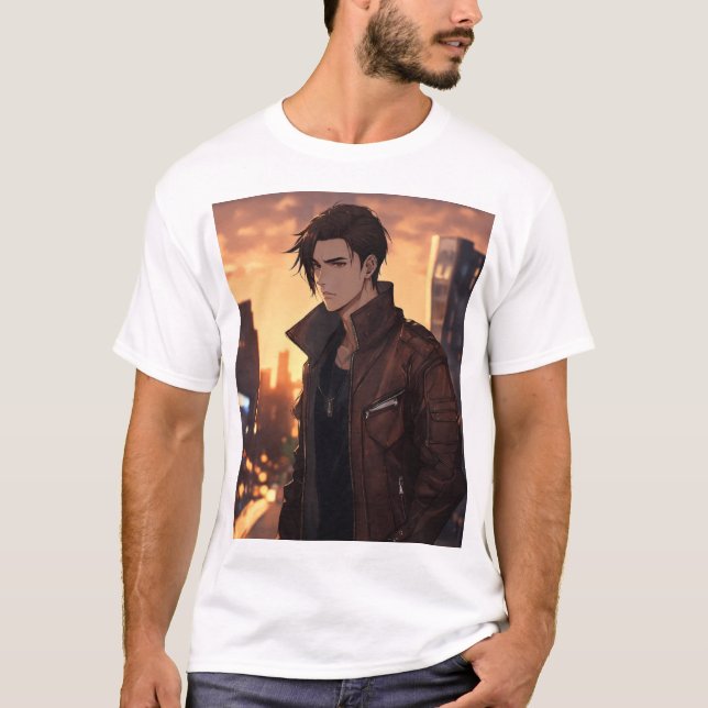 "Anime Attitude Vibes T-Shirt (Frente)