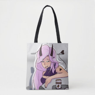 Anime Demon Girl Character Bolsa