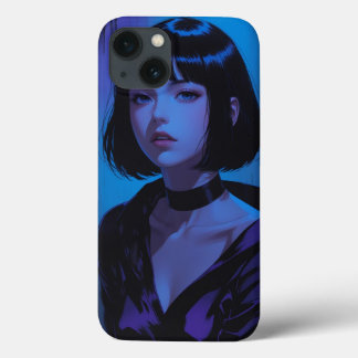 Anime Estético Escuro Elegante - Arte Brilhante Az