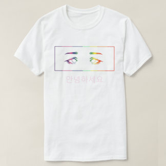 Anime Eyes Rainbow T-Shirt [olá]