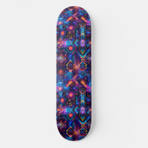 Animê Japonês de Cyberpunk Legal Skate Desenhado