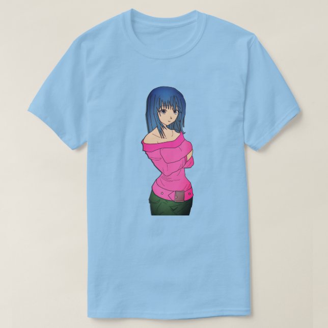 Anime-Lady T-Shirt (Frente do Design)