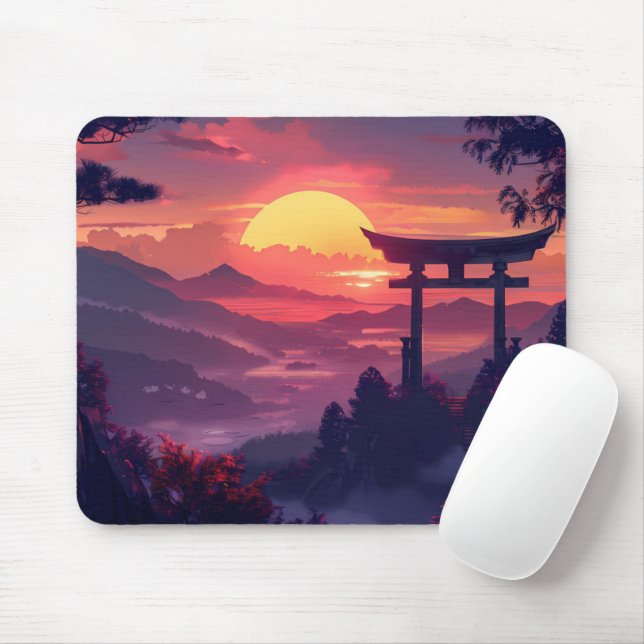 Anime Mouse Pad (Com mouse)