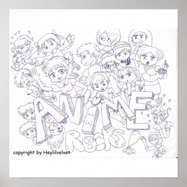 Anime Poster (Frente)