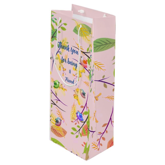 Anime-se -  Sacola de Presente de Vinho (Frente inclinada)