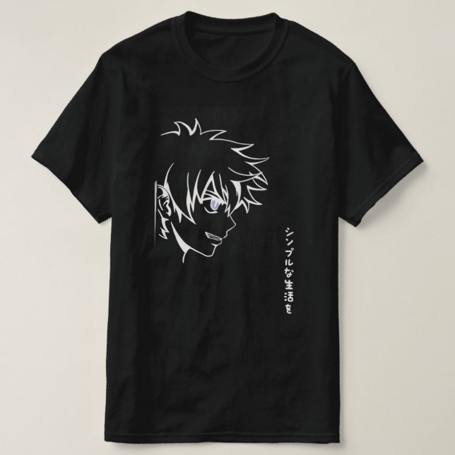 Anime Style Unisex T-Shirt – Mens (Frente do Design)
