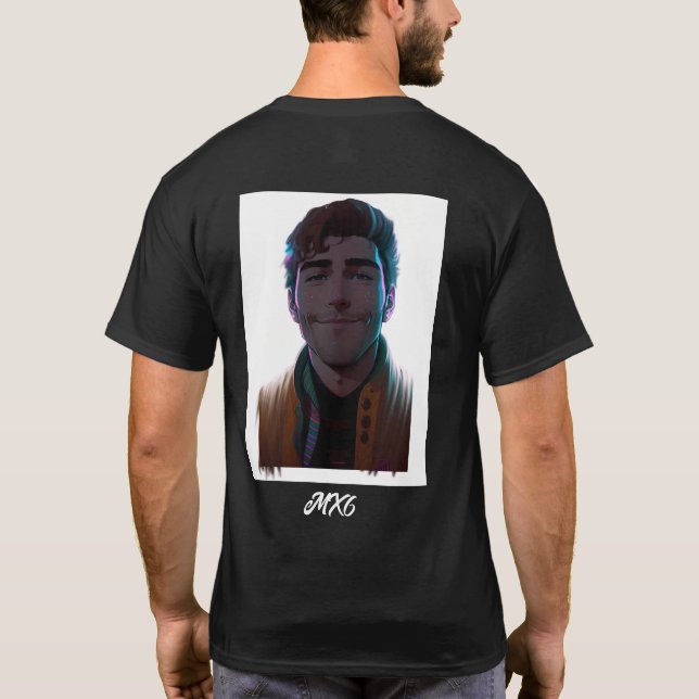 Anime T-Shirt - Homem Espacial (Verso)