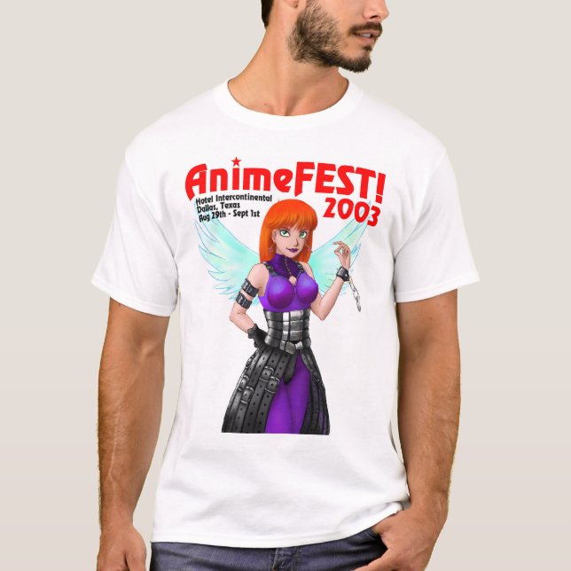 AnimeFEST! T-shirt 2003 do engodo (Frente)