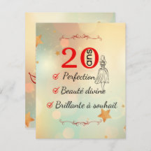aniversaire 20 ans beauté divine