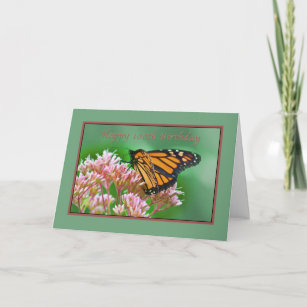 Aniversário, 100º, Cartão Monarch Butterfly