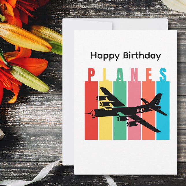 Aniversário B-17 Avião Vintage Aviação Militar (Criador carregado)