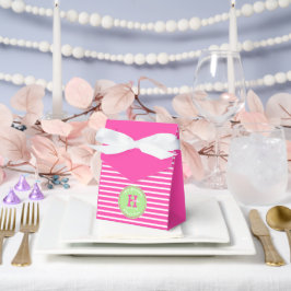 Aniversário Bandas Rosa ⎮ Verde Branco Caixa de Fa