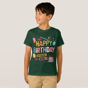 "Aniversário Bliss" T-Shirt