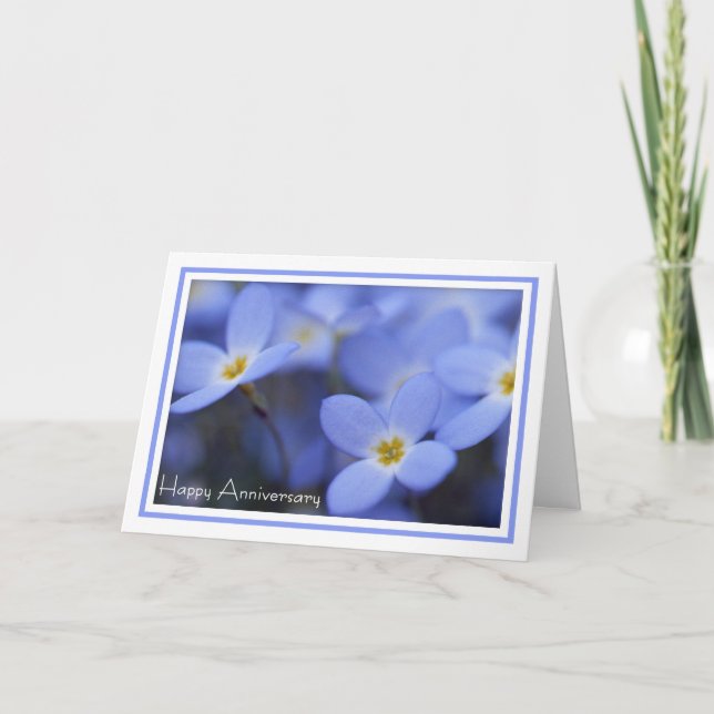 Aniversário - cartão de Bluettes (Frente)