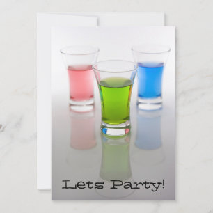 Aniversário / Convite de Festa de Solteiro