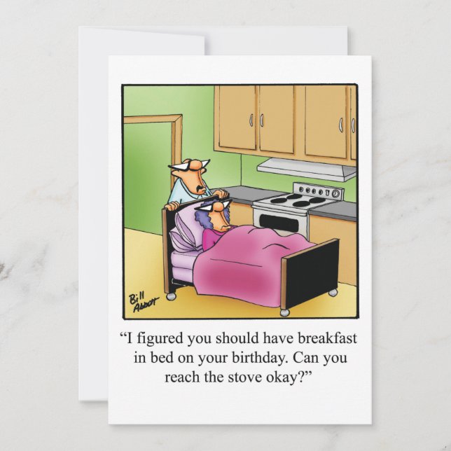 Aniversário Convites de festas de Humor "Espectick (Frente)