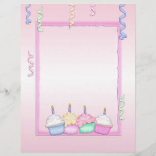 Aniversário Cupcakes
