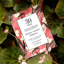 Aniversário da 30 de Flor Japonesa Oriental Bamboo