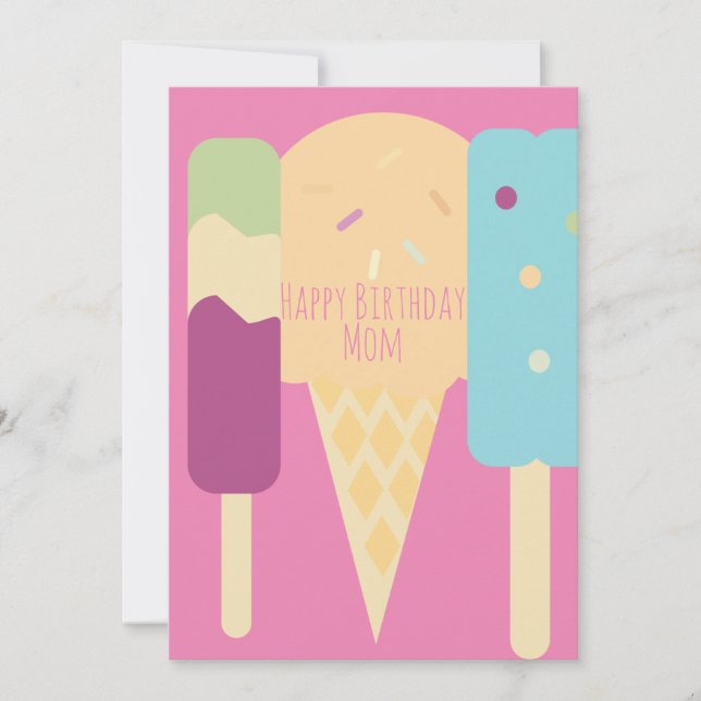 Aniversário da variedade de Sorvete de Verão (Frente)