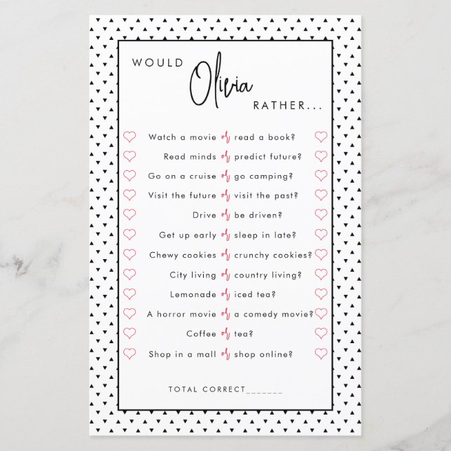 Aniversário Daria Nome A Folha De Jogo Editável Pa (Frente)