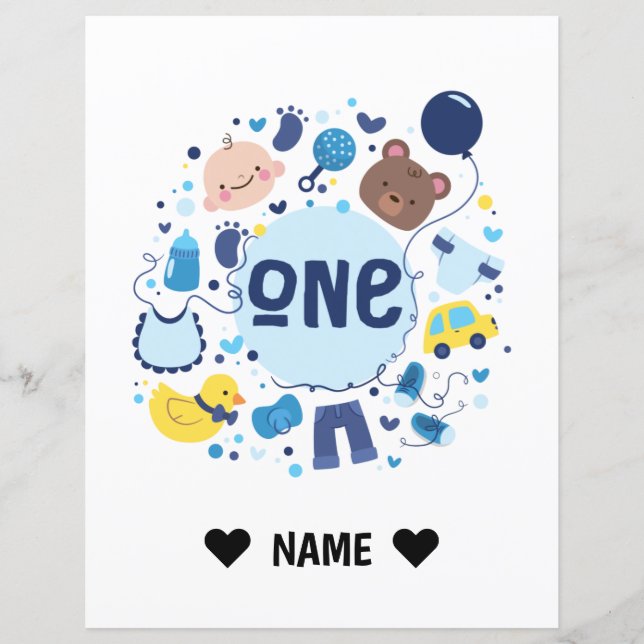 Aniversário de 1 ano (Frente)