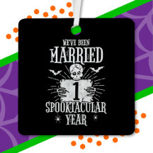 Aniversário de 1 ano de casamento Halloween Spookt