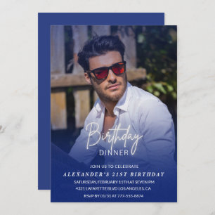 aniversário de 21 anos convite Aniversário Jantar 