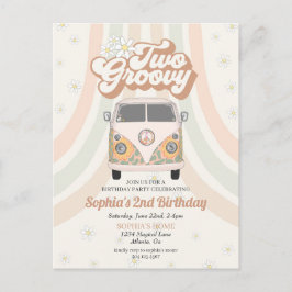 Aniversário de 2 anos incrível, convite com tema r