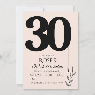 aniversário de 30 anos
