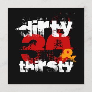 Aniversário de 30 anos - 30 sujos & convite