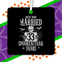 Aniversário de 33 anos de casamento Halloween Spoo