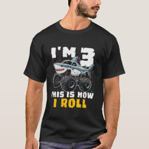aniversário de 3 anos de camisa de 3 anos Menor Ra