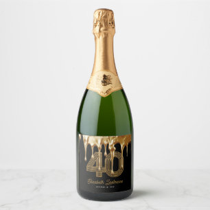 Aniversário de 40 anos com Drip de Ouro Líquido Pr