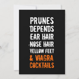 aniversário de 40 anos - Convites - Geezer