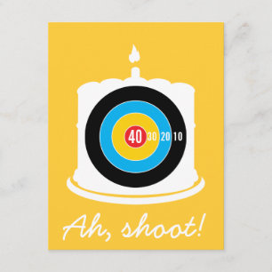 aniversário de 40 anos de Sharpshooter - Convite 