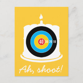 aniversário de 40 anos de Sharpshooter - Convite d