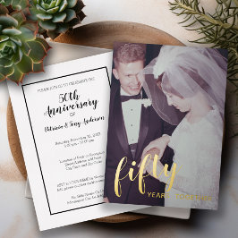 Aniversário de 50 anos de Casamento com Folha de O