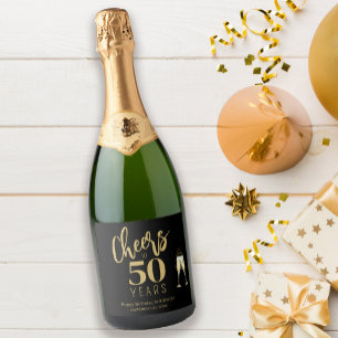 Aniversário de 50 anos nome personalizado aplausos