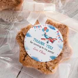 Aniversário de avião Oh Meu Tempo Voa Etiquetas De