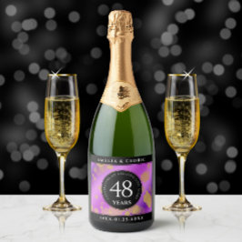 Aniversário de Casamento de Ametist 48º Elegante