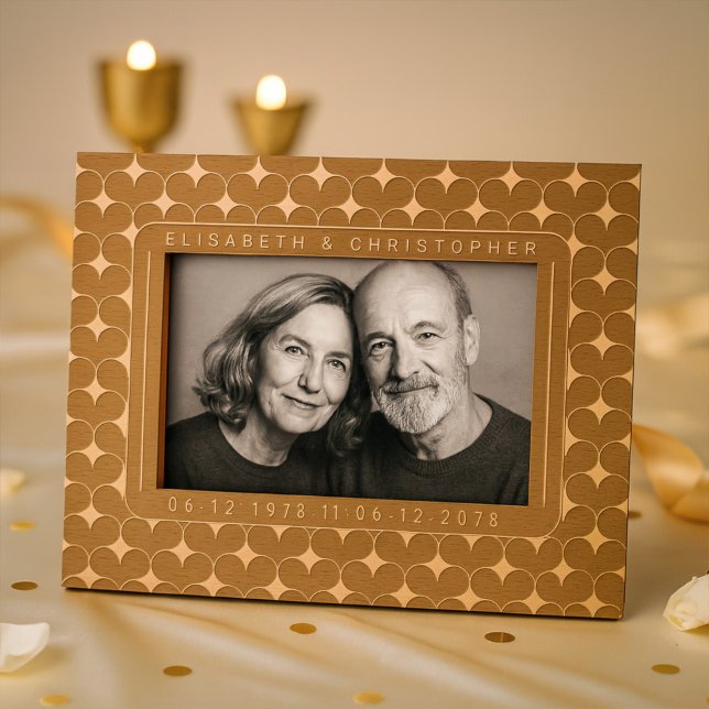 Aniversário de Casamento do Nome Personalizado do  (Criador carregado)