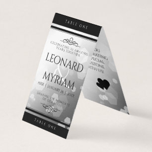 Aniversário de Casamento do Platinum 70 Elegante