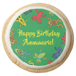Aniversário de criança de Sapos de árvores