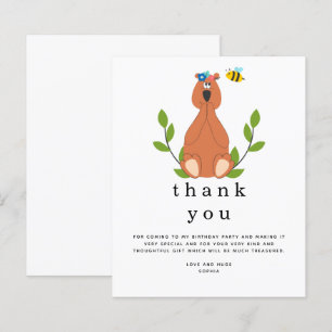 Aniversário de criança de Urso de Corte de Orça