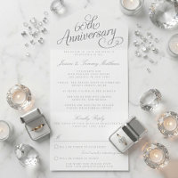 Aniversário de Diamante de 60 anos de Casamento El