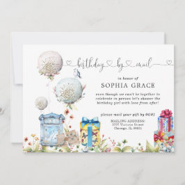 Aniversário de Distância Social por Convite por Co