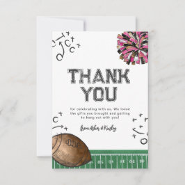 Aniversário de Feliz Futebol, Obrigado Cartões