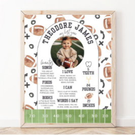 Aniversário de Futebol - Poster do Primeiro Ano