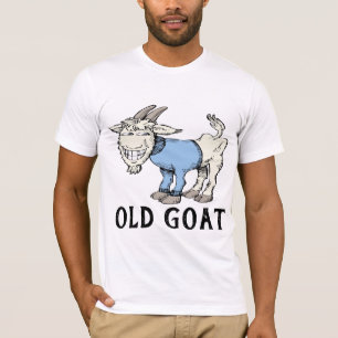 ANIVERSÁRIO DE GOAT VELHO SOBRE A CAMISA T