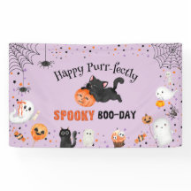 Aniversário de Halloween de Gato Perfeitamente Ass